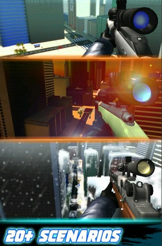 沉默的狙击手刺客3D 无限金币破解版