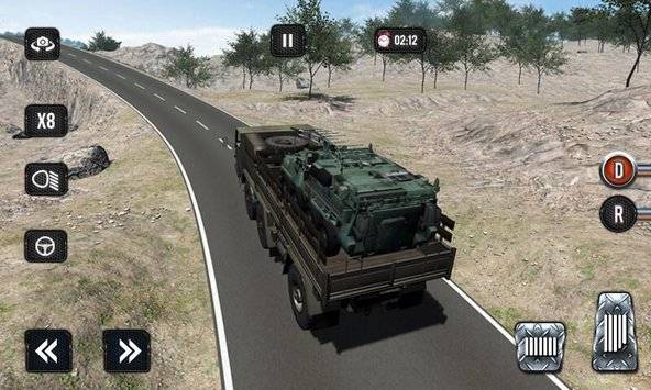 战略军事运输车模拟