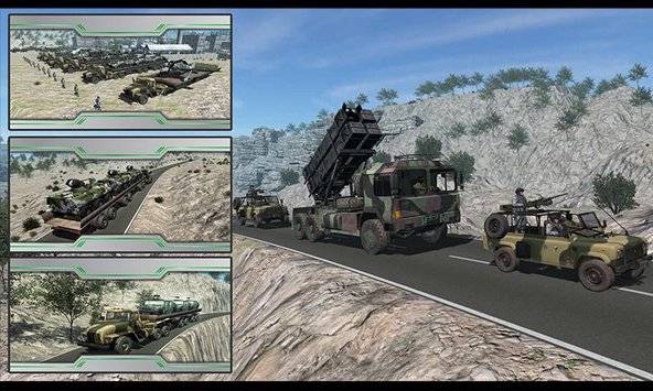 战略军事运输车模拟