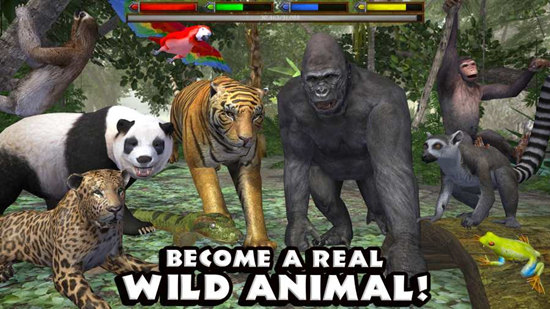 丛林动物模拟器
