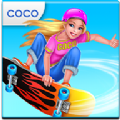COCO都市滑板滑板女王