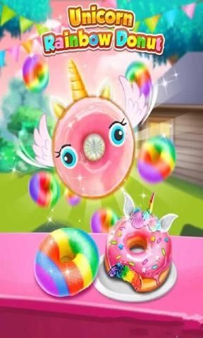 彩虹甜甜圈