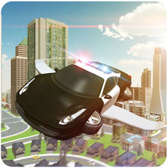 飞警车模拟器3D