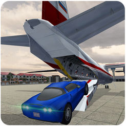 飞机飞行员汽车运输车3D