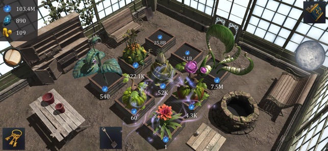 Wizards Greenhouse Idle