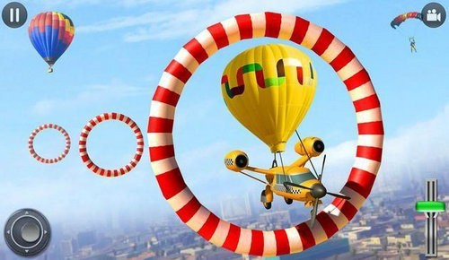 喷气气球飞行出租车