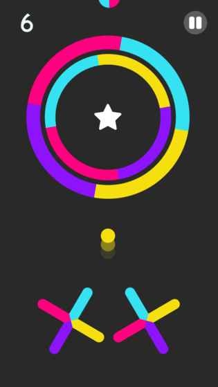 《Color Switch》安卓版下载 趣味彩色圆环类休闲游戏
