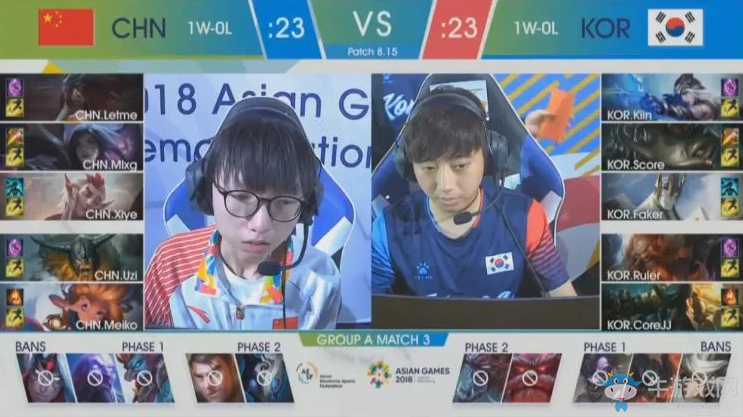 《LOL》2018雅加达亚运会8月27日韩国 vs 中国比赛视频