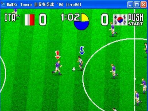 Tecmo：世界杯足球96