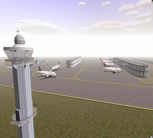 机场塔台模拟2012