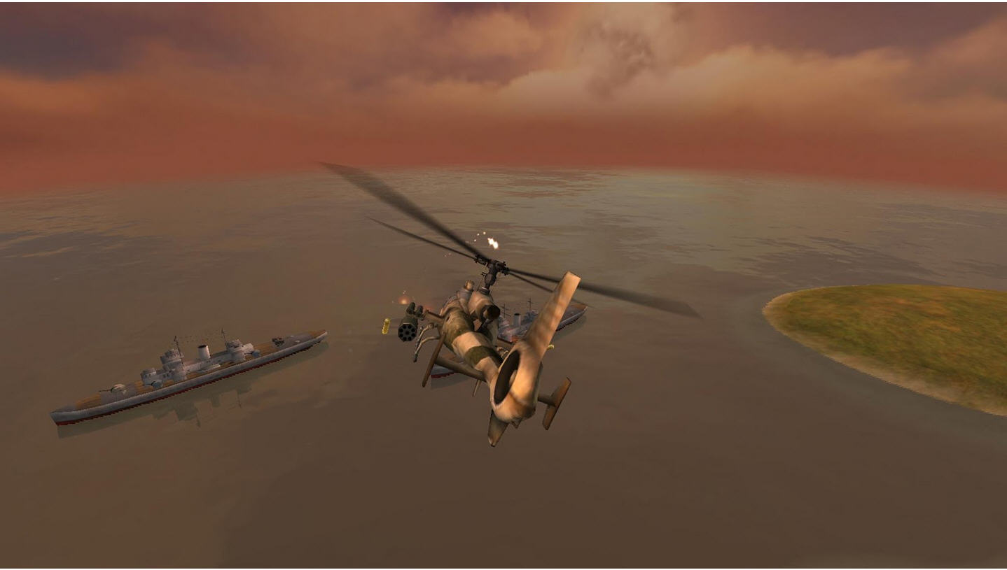 炮艇战：3D直升机 电脑版
