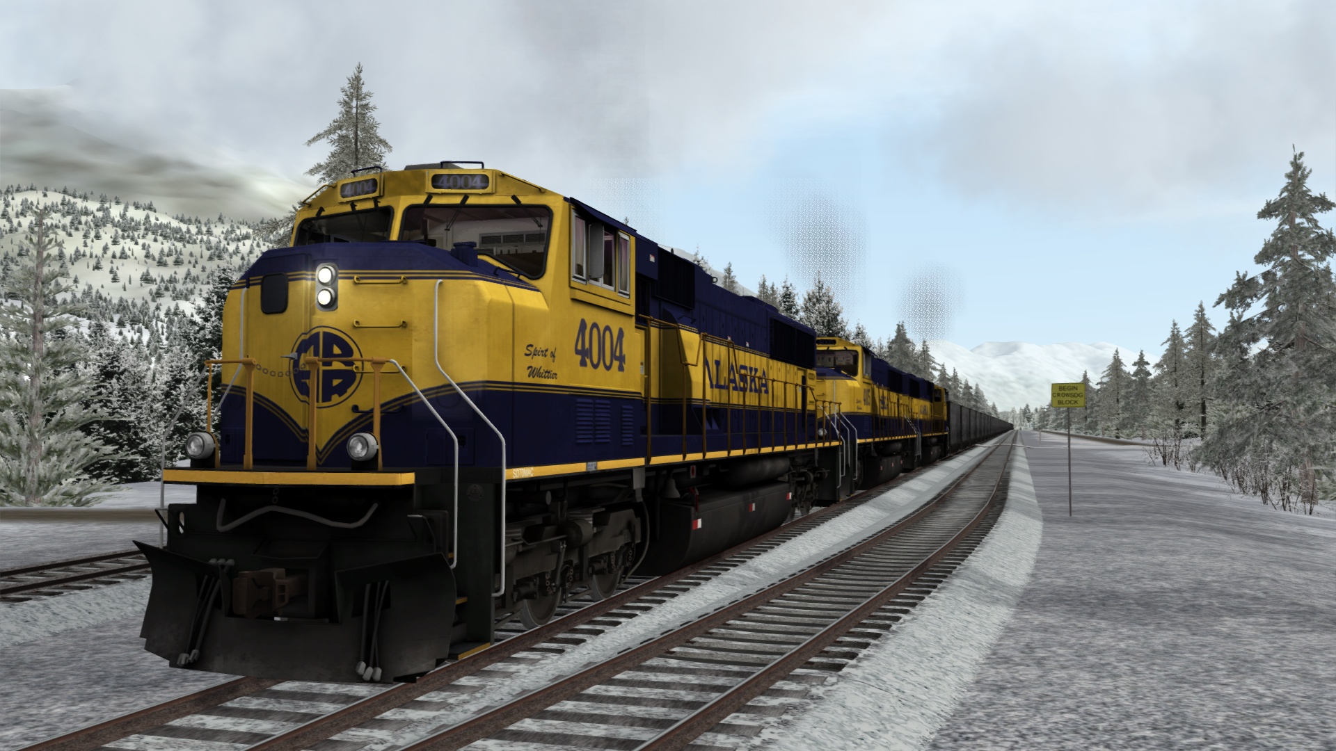 模拟火车2019：阿拉斯加铁路中文版