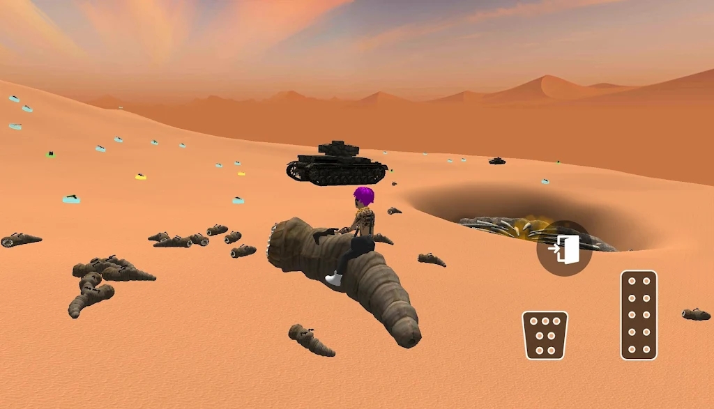 沙漠沙丘机器人