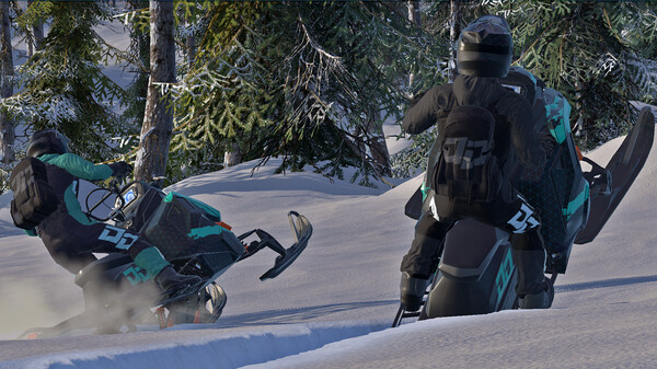 雪上摩托车模拟器