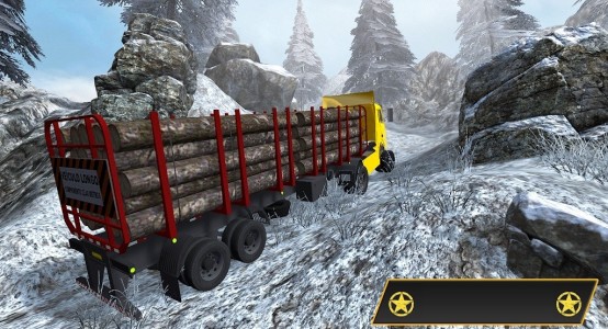雪地卡车运输