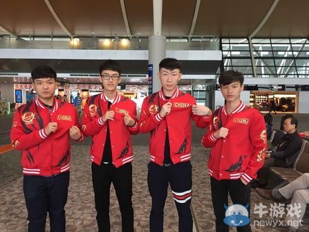 剑灵群雄逐鹿全球联赛 中国选手赴韩集结合影