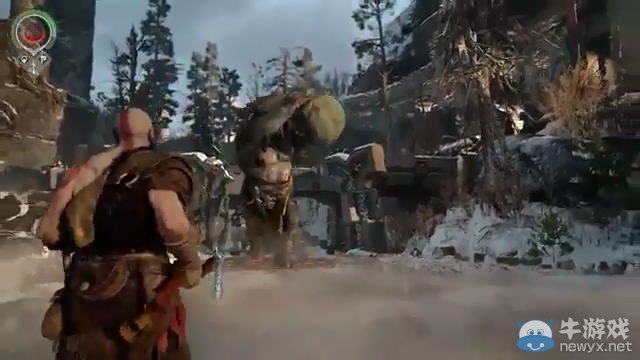 《战神4》E3实机演示视频发布 完全不一样的战神