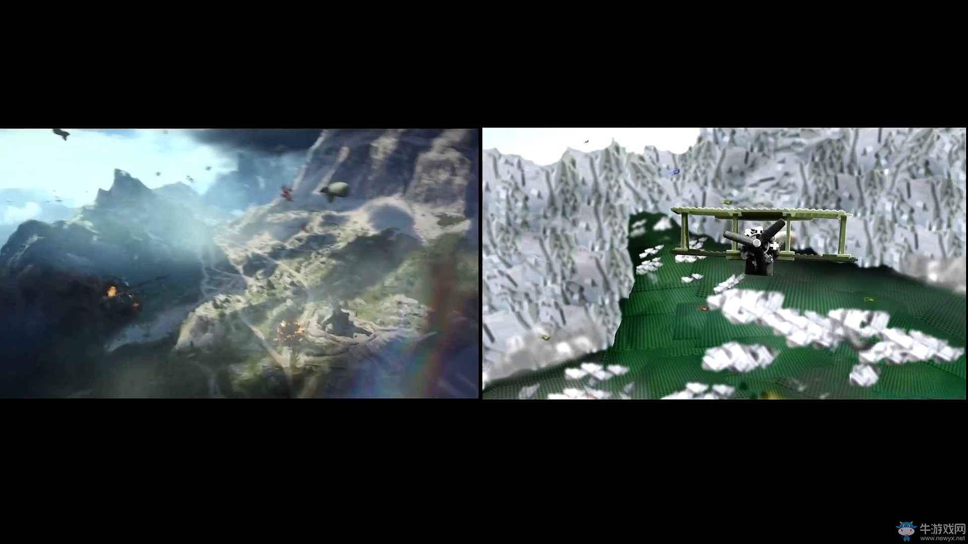 《战地1》预告片 原版 VS 乐高版 会是怎样的差异呢