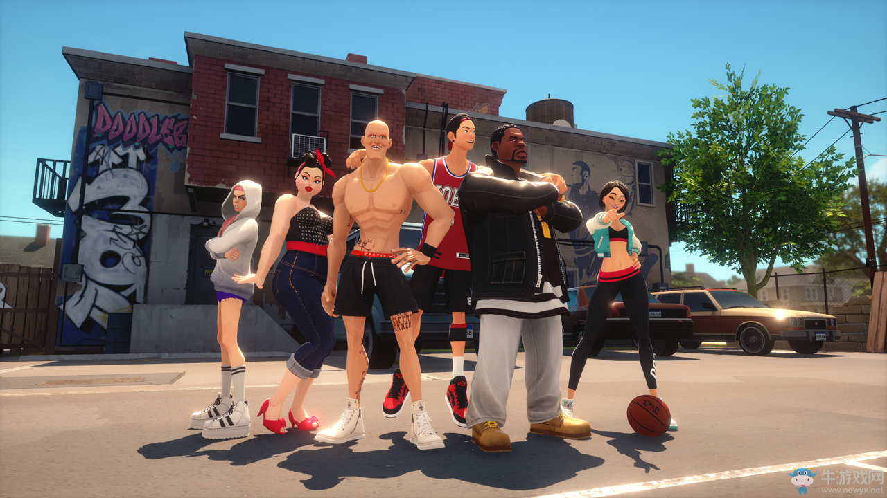 虚幻4引擎打造的篮球游戏《3对3街头篮球》开放内测