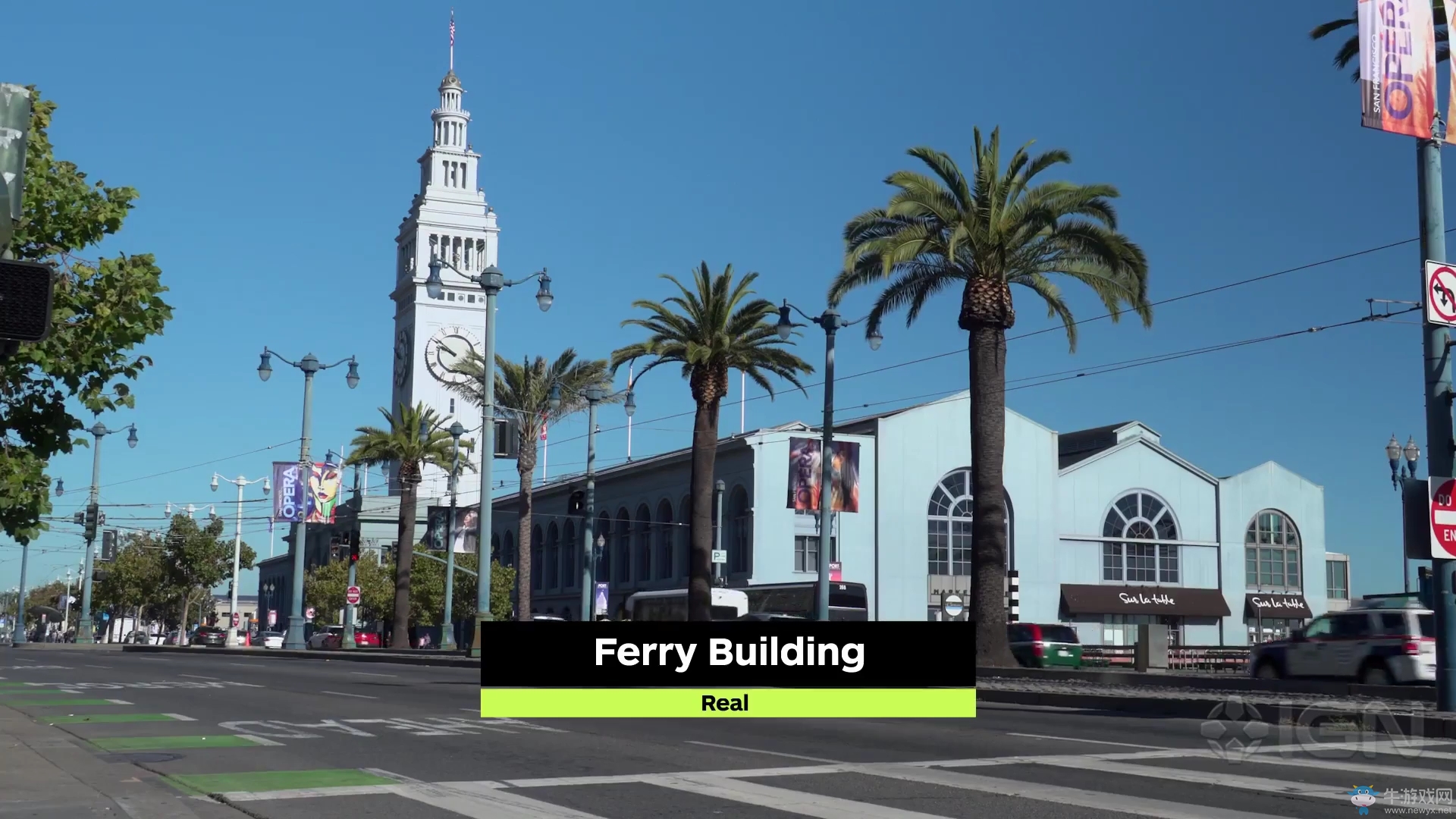 《看门狗2》游戏旧金山和现实对比视频 完美重现