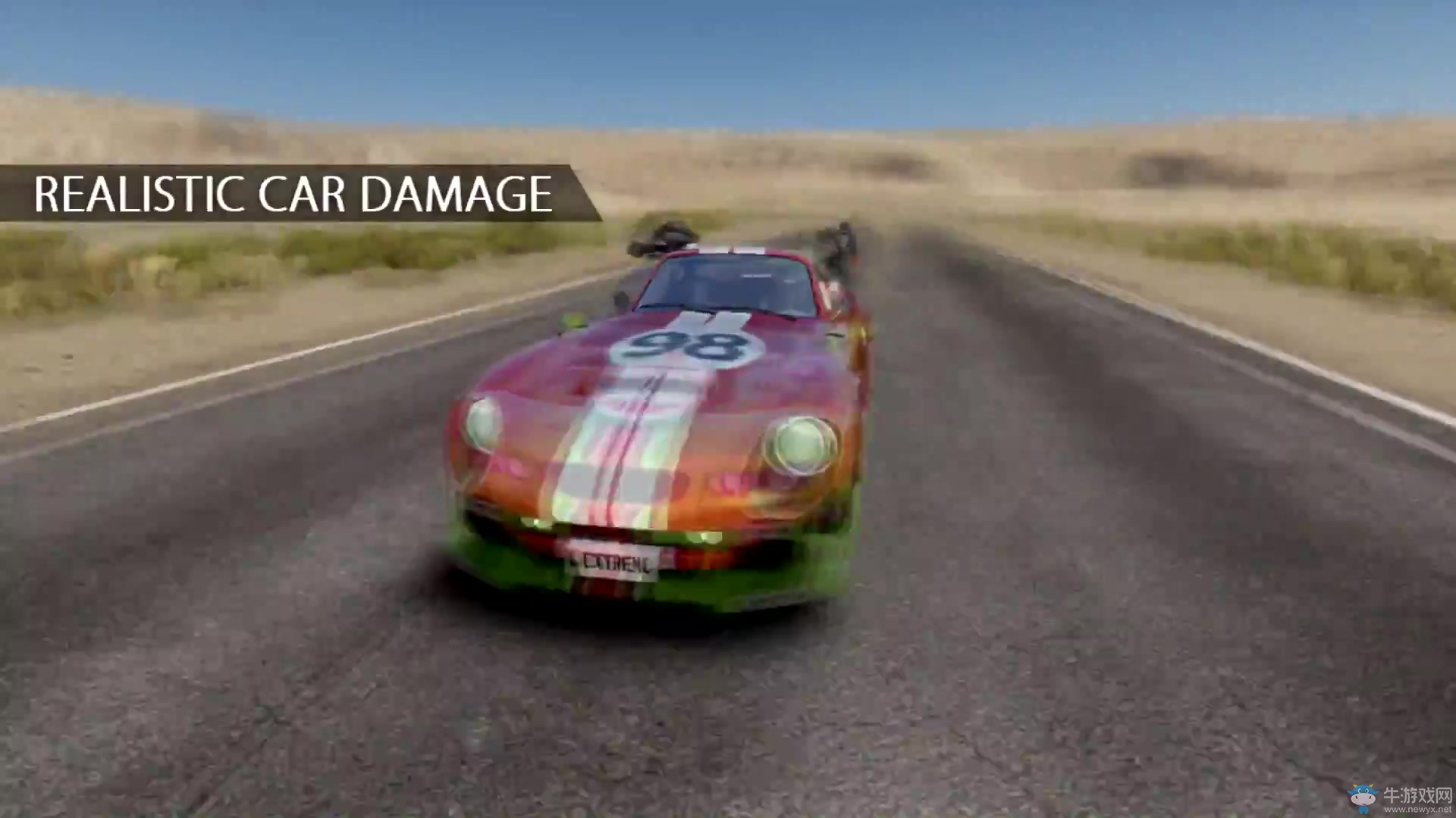 《燃油机车：极限版》最新预告片公布 爆炸场景下的竞速游戏