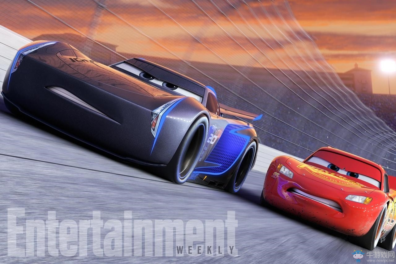 《赛车总动员3》最新预告 炫酷风暴赛车闪亮登场！