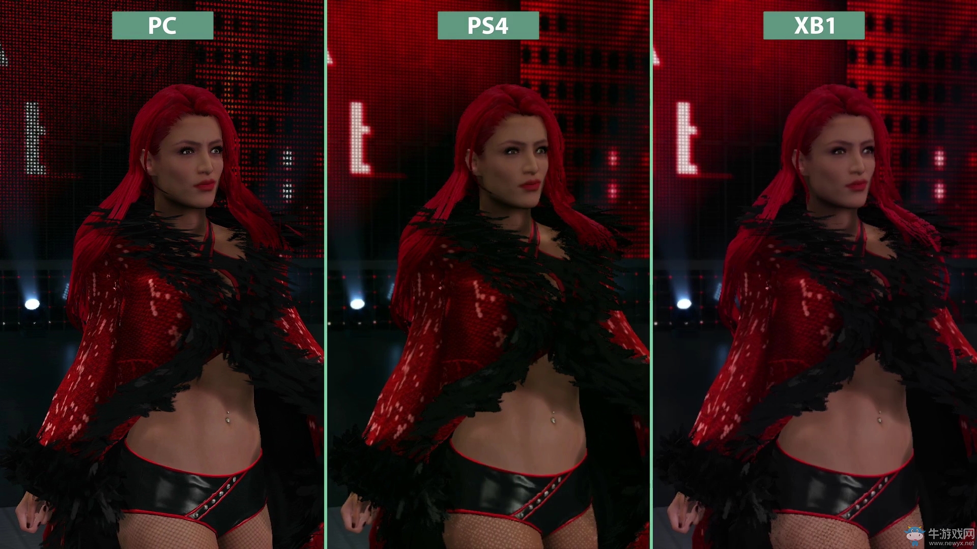 《WWE 2K17》PC VS 主机画质对比 没白等啊！