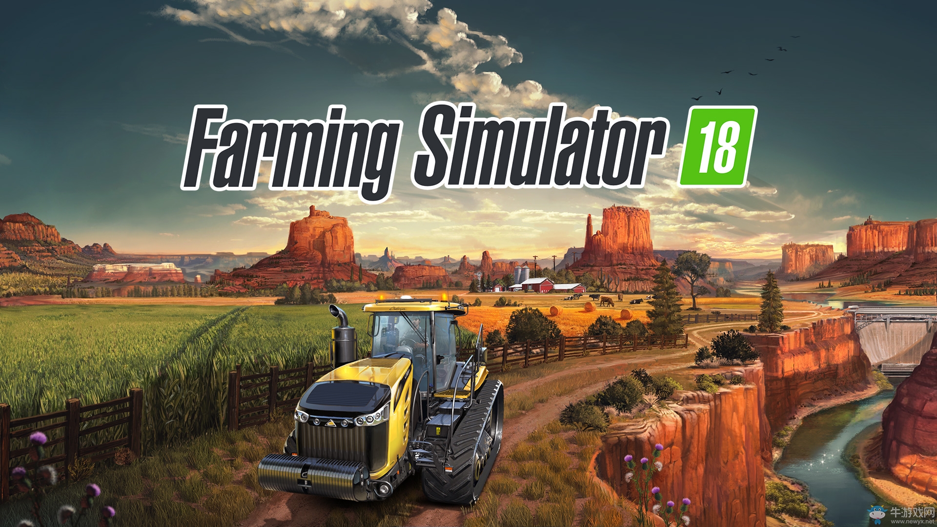 《模拟农场18》最新截图公布 更多农机和载具等着你