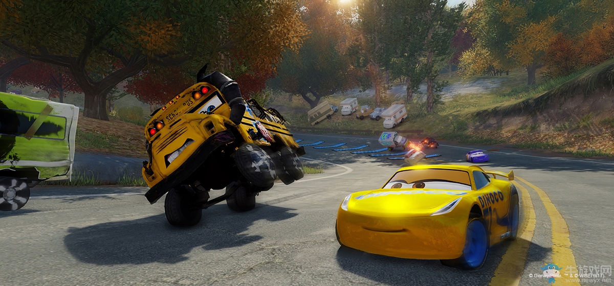 《赛车总动员3》游戏版发售日公布 实机演示预告公布
