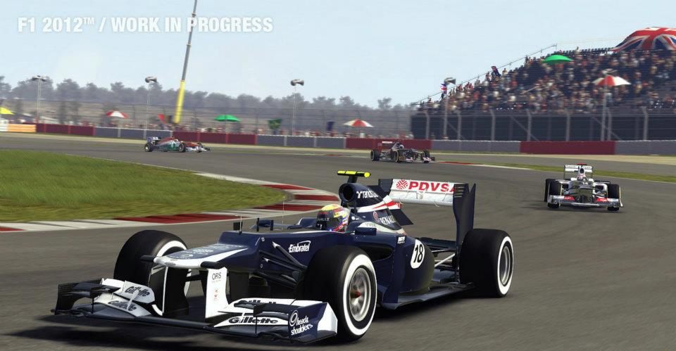 《F1 2012》首批游戏截图