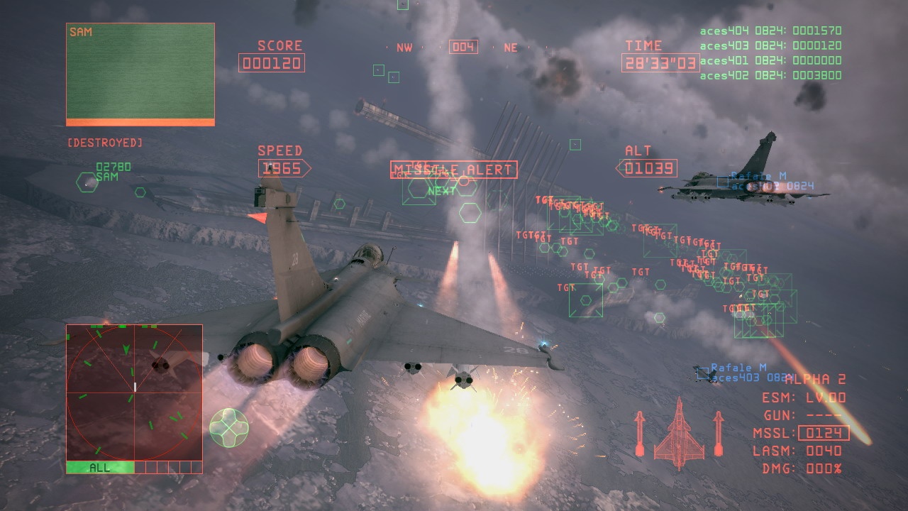 《皇牌空战6：解放的战火》游戏截图