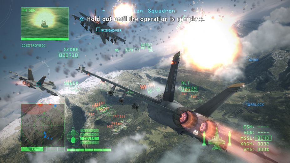 《皇牌空战6：解放的战火》游戏截图